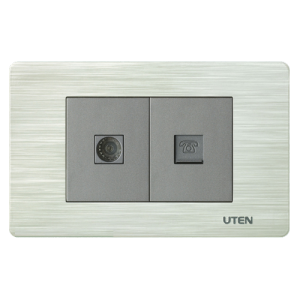 Bộ ổ cắm điện thoại & Tivi UTEN V7.0