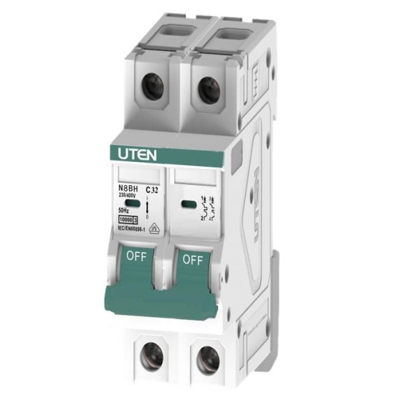 Aptomat 2 pha 32A cao cấp Uten